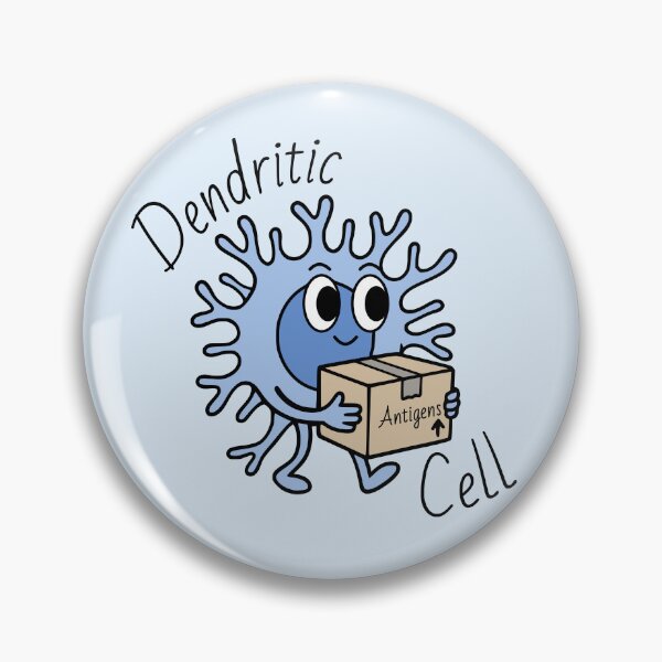 Item preview, Cute Dendritic Cell - Immune cells designed and sold by MicroMarket.