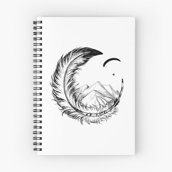 Item preview, Paraglide. Feathers Sky. designed and sold by tabemisa.
