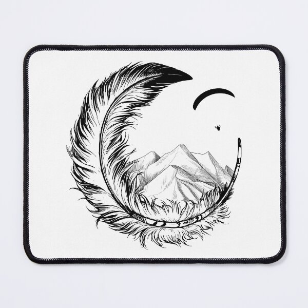 Item preview, Paraglide. Feathers Sky. designed and sold by tabemisa.