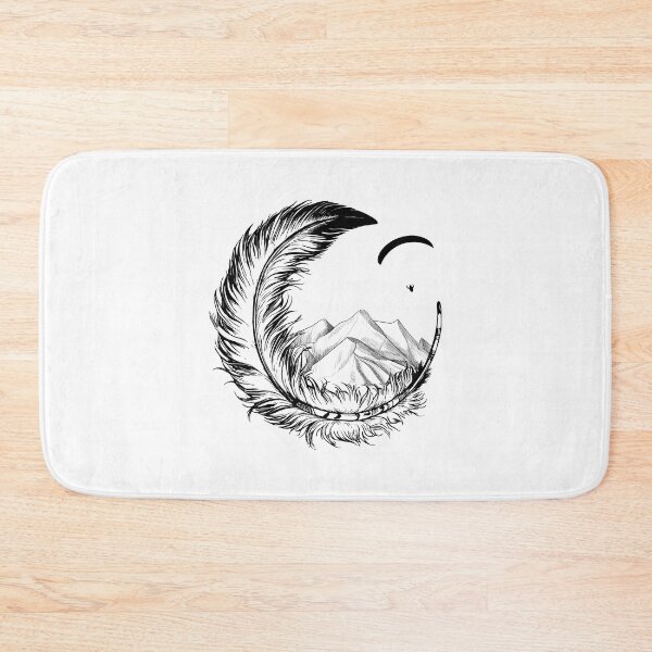 Item preview, Paraglide. Feathers Sky. designed and sold by tabemisa.