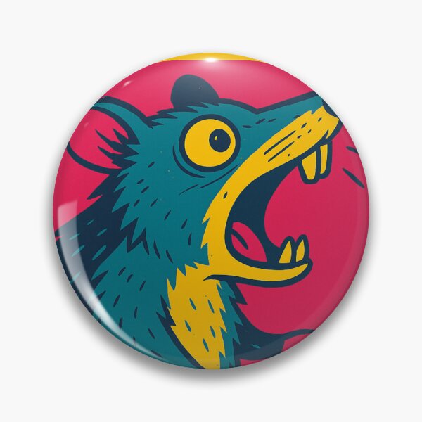 Item preview, The horrors persist but so do I rat pop art designed and sold by OpenArt.