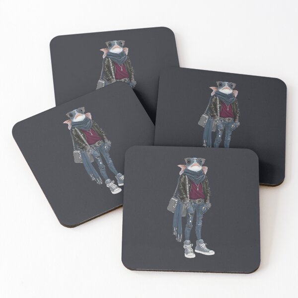 Item preview, Title: Punk Fish Rebel: Street Style Splash designed and sold by MYTHIC PEEL STICKERS.