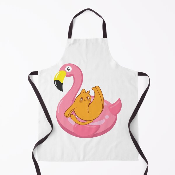 Item preview, flamingo cat  designed and sold by ciarameadows.
