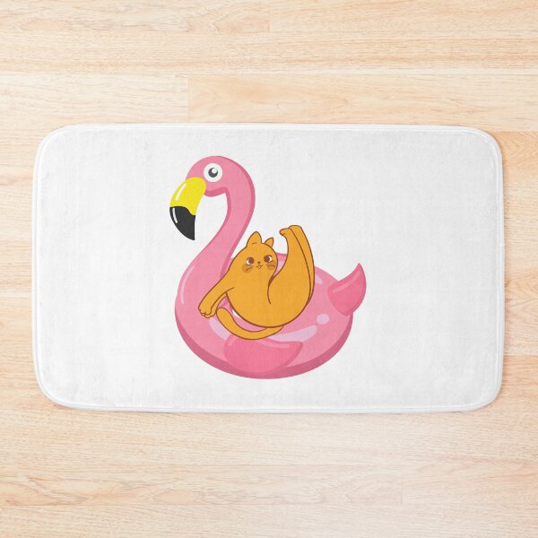 Item preview, flamingo cat  designed and sold by ciarameadows.