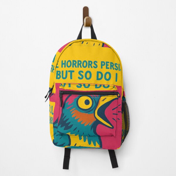 Item preview, The horrors persist but so do I pigeon pop art designed and sold by OpenArt.