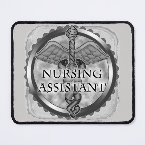 Item preview, Gray Nursing Assistant Nurse designed and sold by artmuvz.