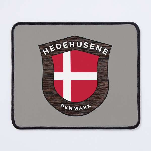 Item preview, Hedehusene Denmark Emblem Flag designed and sold by World Designs.