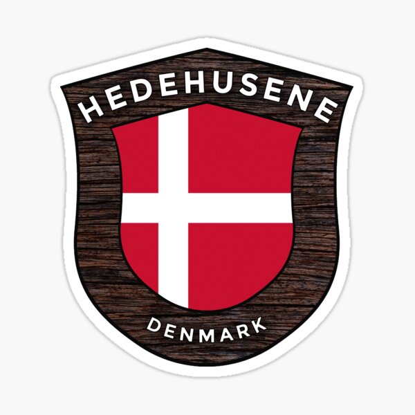 Item preview, Hedehusene Denmark Emblem Flag designed and sold by World Designs.