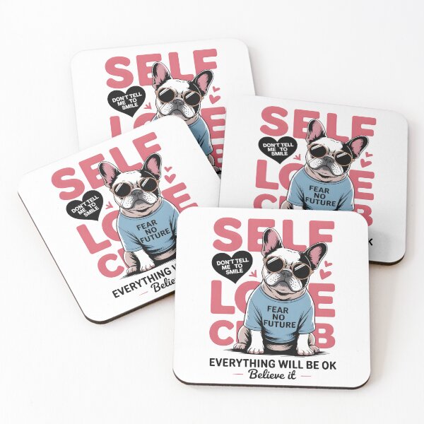 Item preview, Self Love Club - Fear No Future French Bulldog designed and sold by Snifferius.