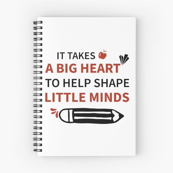 Item preview, It Takes A Big Heart to Help Shape Little Minds designed and sold by mybegoniatee.