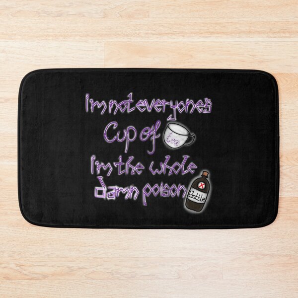 Item preview, Not Everyone’s Cup of Tea – Bold Handwritten Glow Quote Design designed and sold by THE JAVE STUDIOS.
