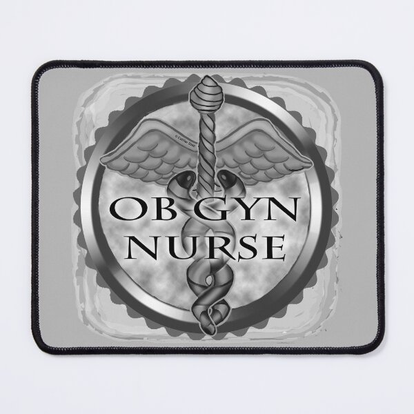 Item preview, Gray OBGYN Nurse designed and sold by artmuvz.