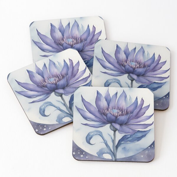 Item preview, Purple Blue Moon Flower designed and sold by CalmnessbyChoice.