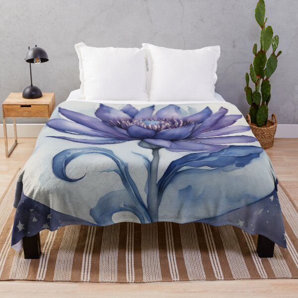 Item preview, Purple Blue Moon Flower designed and sold by CalmnessbyChoice.