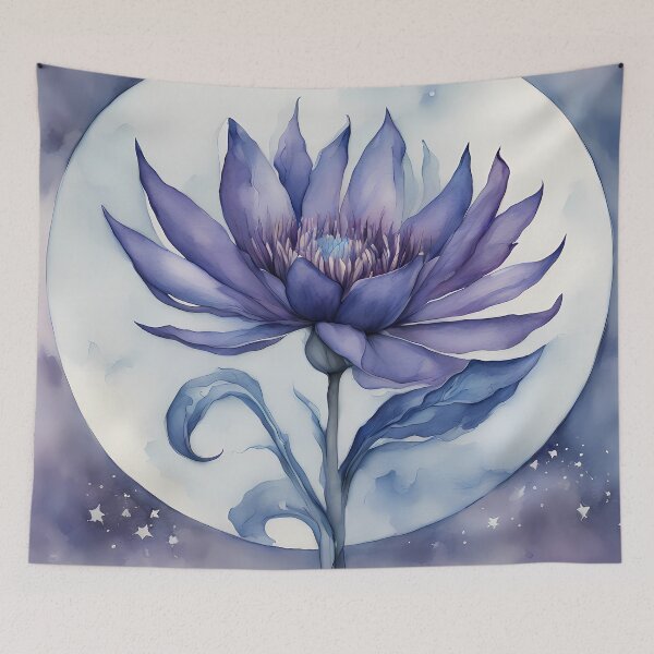 Item preview, Purple Blue Moon Flower designed and sold by CalmnessbyChoice.