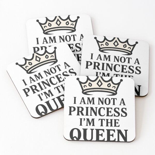 Item preview, I am not a princess, i am the queen designed and sold by VishiWish.