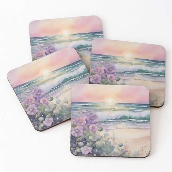 Item preview, Turquoise Sea and Purple Sky designed and sold by CalmnessbyChoice.