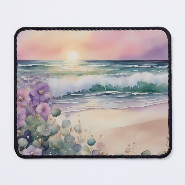 Item preview, Turquoise Sea and Purple Sky designed and sold by CalmnessbyChoice.