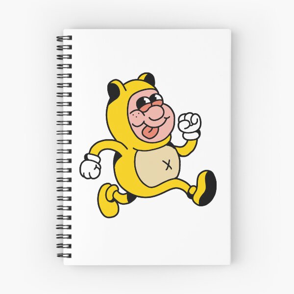 Item preview, Yellow Goofy Runner – Weird Cute Cartoon Vibes designed and sold by hoggylorente.