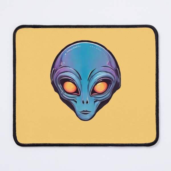 Item preview, Blue Alien Head  designed and sold by Rislam.