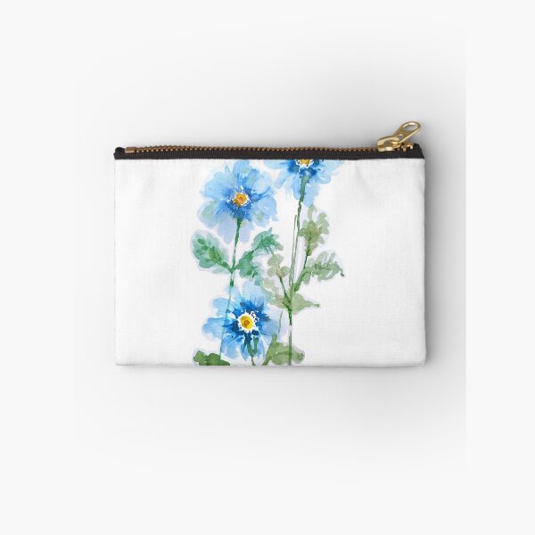 Item preview, Blue Flowers, Watercolor designed and sold by Kara Draws.