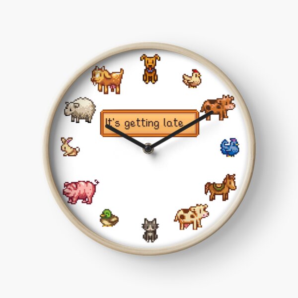 Artikel-Vorschau von Die Zeit vergeht schnell | Stardew Valley, designt und verkauft von linnibeanie.
