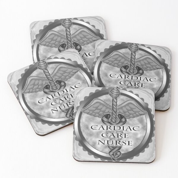 Item preview, Gray Cardiac Nurse designed and sold by artmuvz.