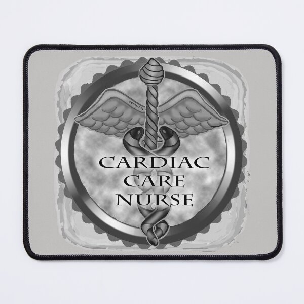 Item preview, Gray Cardiac Nurse designed and sold by artmuvz.