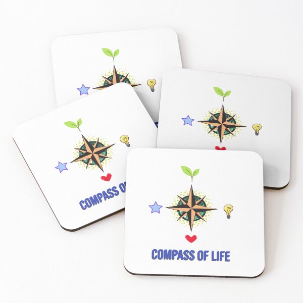 Item preview, The Compass of Life – Navigate with Heart & Vision designed and sold by ELVIN DESIGNS.