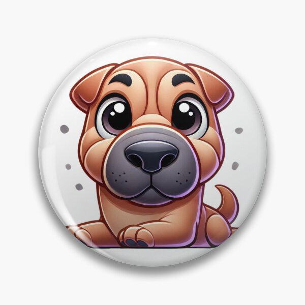 Item preview, Adorable Chinese Shar-Pei designed and sold by Sillytoe.