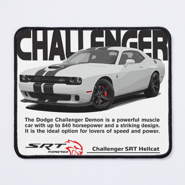 Item preview, Vintage Classic Car Dogge Chalienger SRT designed and sold by PrintCarClub.