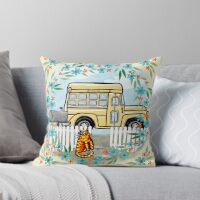 School Bus Pillow