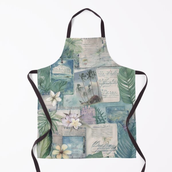 Artikelvorschau, Vintage Hawaiian Scrapbook Seite 7 entworfen und verkauft von J Marielle Designs.