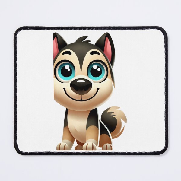 Item preview, Bright-Eyed Chinook Dog designed and sold by Sillytoe.