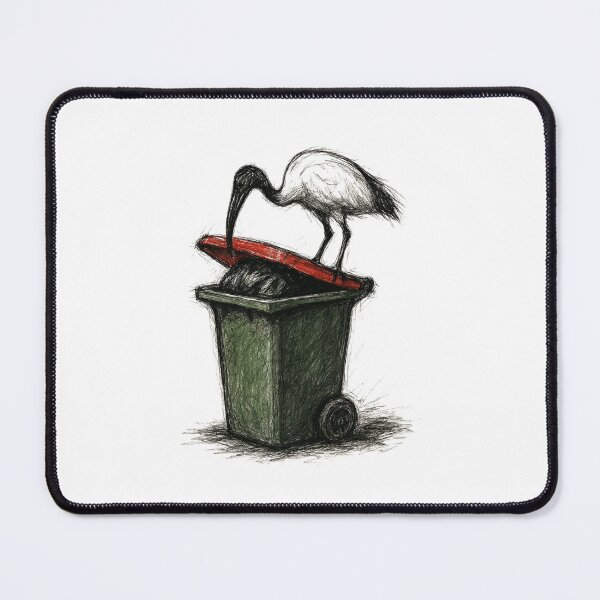 Item preview, Bin Chicken – Aussie Ibis Trash King designed and sold by LeoDaVinki.