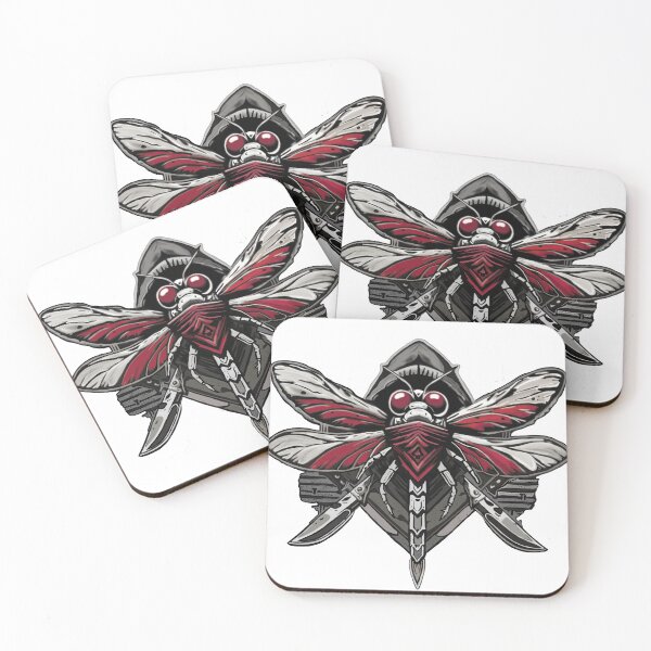Item preview, A bold and surreal illustration of a dragonfly bandit designed and sold by FlickerMind.