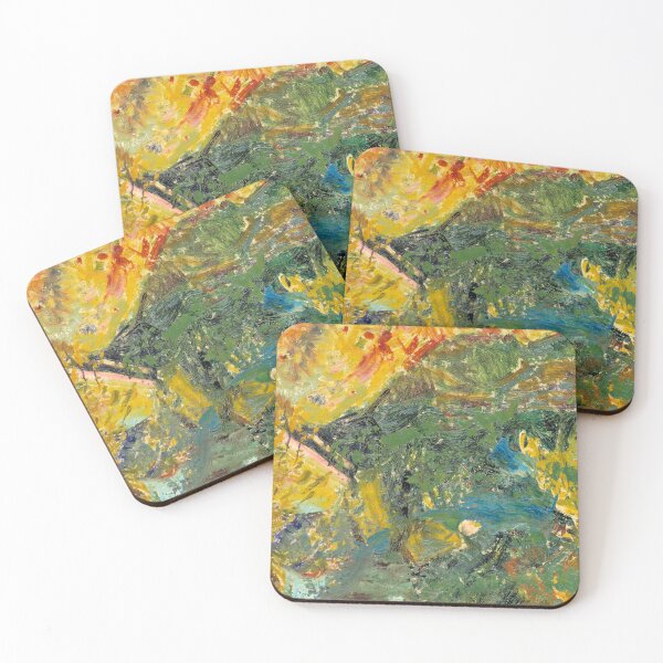 Item preview, Golden Tangle – Textured Abstract Expression designed and sold by Groovy Looks.