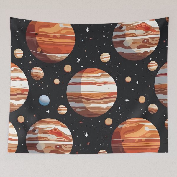 Item preview, Jupiter's oracles in dark starry tones. designed and sold by StampYourself.