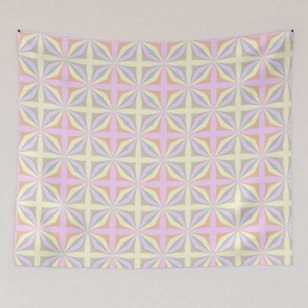 Item preview, lines designs the structure of the decoration model symmetry seamless colorful repeat pattern designed and sold by Abrahamjrnd.