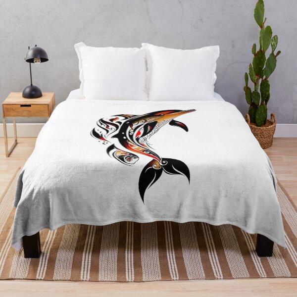 Item preview, Dolphin Abstract Art - Orange designed and sold by StefAnimal.