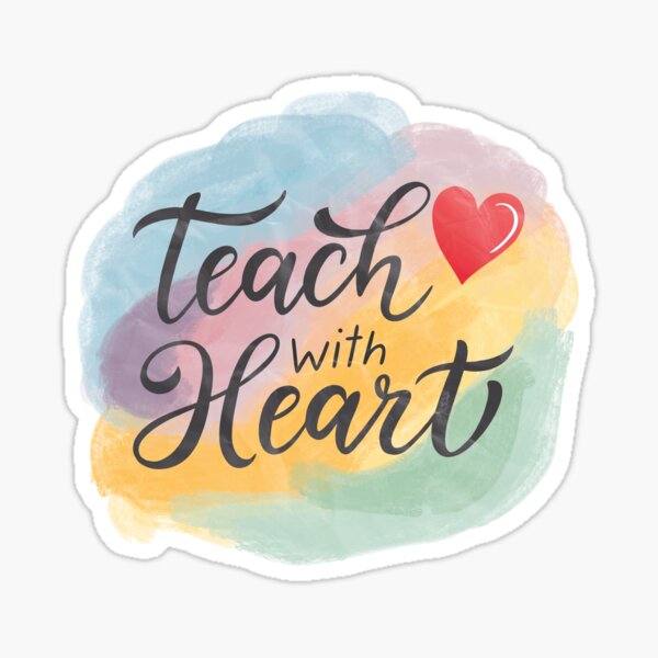 Item preview, Teach With Heart designed and sold by TeeSou.