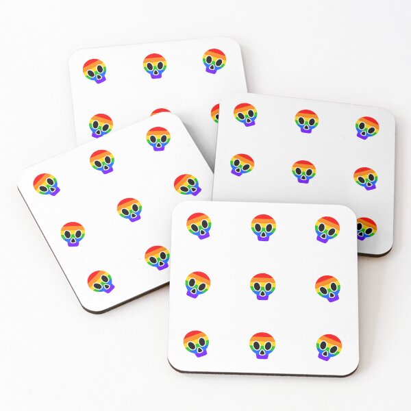 Item preview, Rainbow Skulls designed and sold by Kitramina’s Shop.
