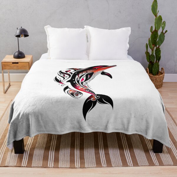 Item preview, Dolphin Abstract Art - Red designed and sold by StefAnimal.