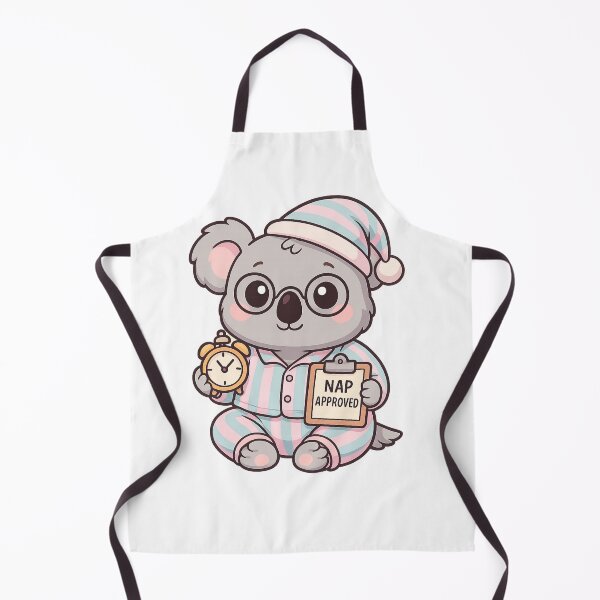 Item preview, Kawaii Rest Reminder Koala – Cute Self-Care Sticker designed and sold by Tenpercentluck.