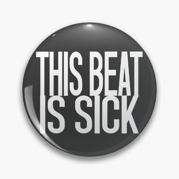 Item preview, This Beat is Sick (White) designed and sold by KGoPrintables.