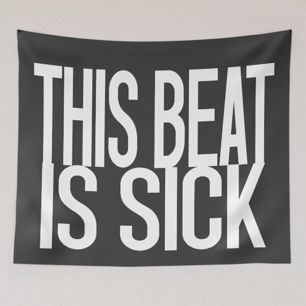 Item preview, This Beat is Sick (White) designed and sold by KGoPrintables.