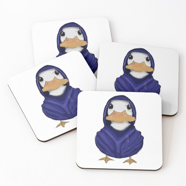 Item preview, ninja duck  designed and sold by Gildedshadow.