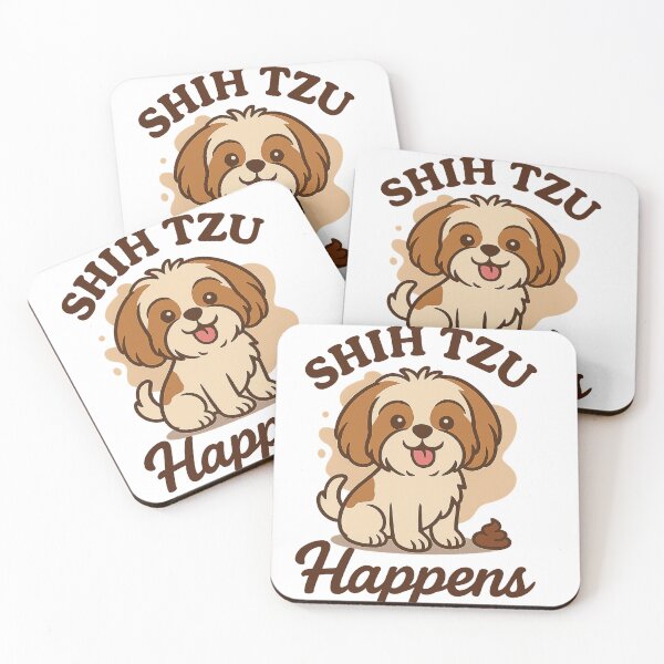 Item preview, Shih Tzu Happens – Funny Shih Tzu Dog Lover Shirt designed and sold by FurBaeFetch.