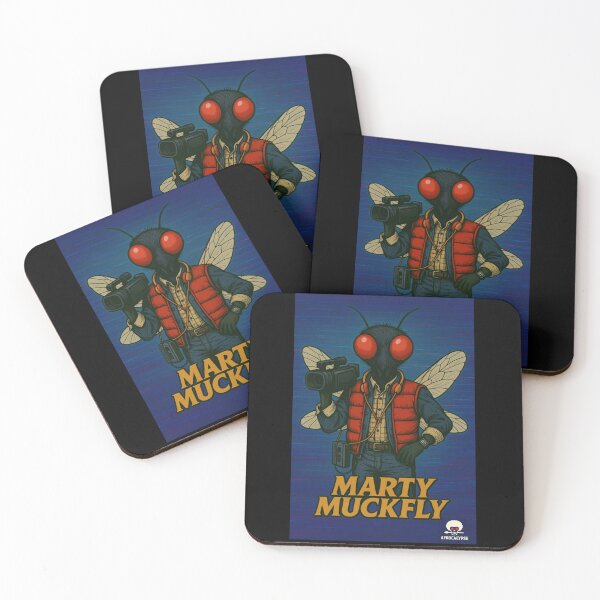 Item preview, MARTY MCFLY MEETS THE FLY in MARTY MUCKFLY designed and sold by AfrocalypseCo.