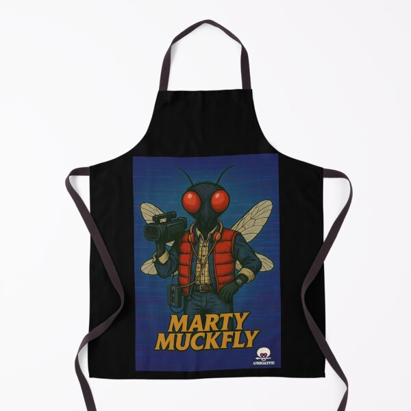 Item preview, MARTY MCFLY MEETS THE FLY in MARTY MUCKFLY designed and sold by AfrocalypseCo.